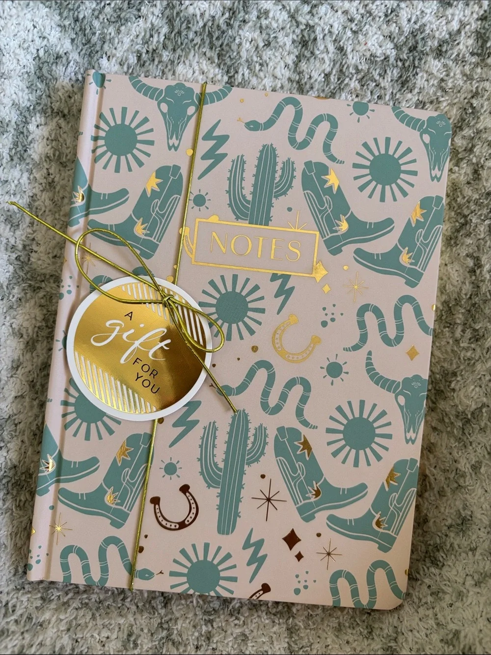 Santa Fe Western Stylized Journal Notebook NWT James Burke ~160pgs